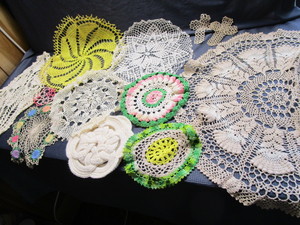Crocheted & Tatted Linens