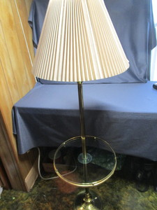 Floor Lamp with Table