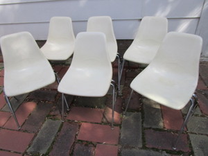 MCM Fiberform Chairs
