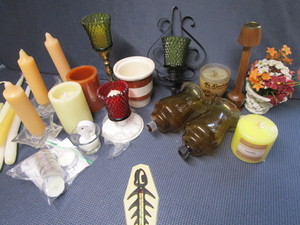 Candles, Holders