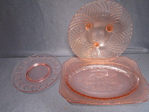Pink Depression Glass