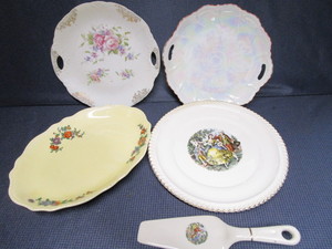 Cake Plate & Server, Plates