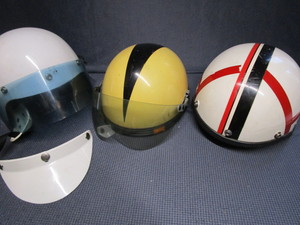 Vintage Snowmobile Helmets