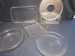 Glass Bakeware, Pie Plates
