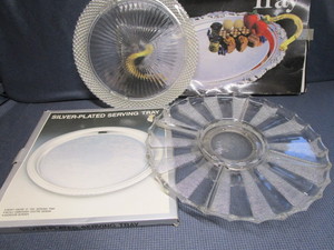 Relish Turntable, Cake Plate, Trays