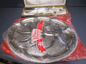 Carving set, Meat Trays