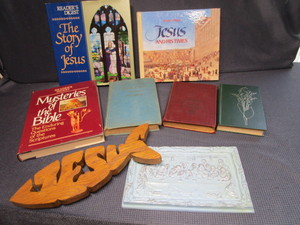 Religious Books, Plaster Last Supper