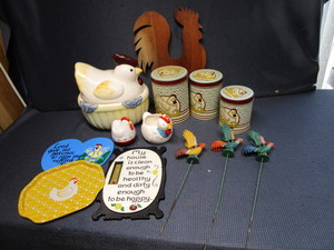 Chicken Cookie Jar, Canisters