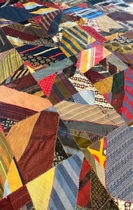 lot 203 image: Vintage Patchwork Quilt