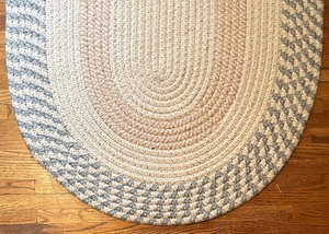 lot 223 image: Pastel Woven Rug