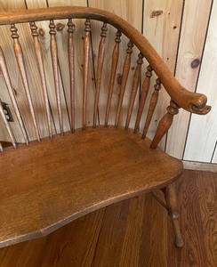 lot 219 image: Vintage Wooden Bench