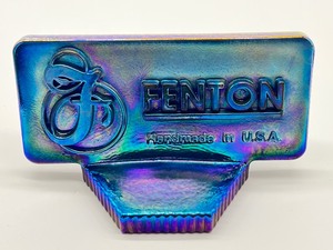 lot 103 image: Fenton Glass Favrene Dealers Sign