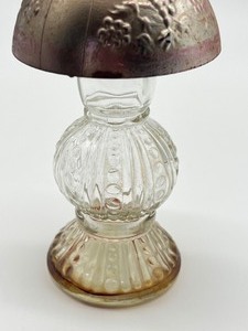 lot 110 image: Vintage Oil Lantern Shaped Perfume Bottle