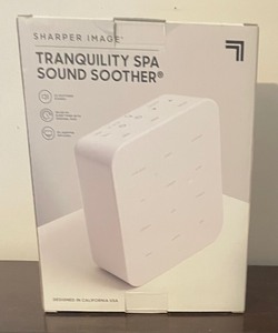 lot 247 image: New Sharper Image Tranquillity Spa Sound Soother