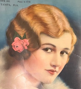 lot 244 image: Vintage 1938 El Modelo Coffee Mills Calendar