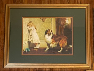 lot 250 image: Six Framed Child Themed Prints