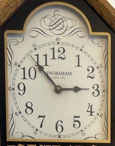 lot 257 image: Ingraham Regulator Wall Clock