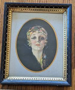 lot 142 image: Three Framed Vintage Portrait Prints