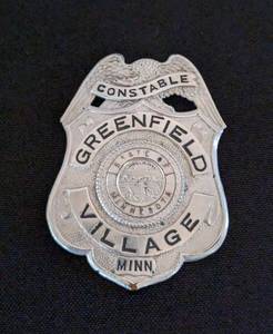lot 157 image: Greenfield Police Badges and Patches
