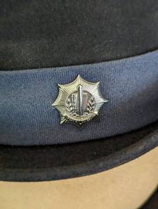lot 163 image: Vintage Holland Female Police Hat