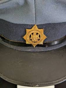 lot 165 image: Vintage South African Police Hat