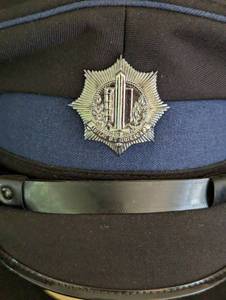 lot 170 image: Vintage Holland Police Hat