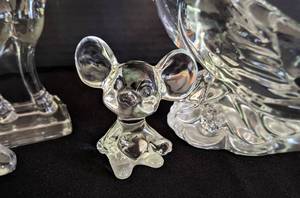 lot 349 image: Assorted Crystal Animal Figurines