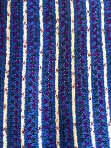lot 399 image: Vibrant Vintage Afghan