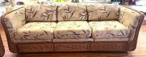 lot 402 image: Vintage Sofa and Loveseat