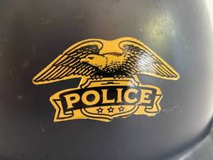 lot 452 image: Vintage Police Helmet