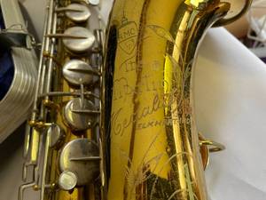 lot 457 image: Vintage RMC The Martin Medalist Saxophone with Case
