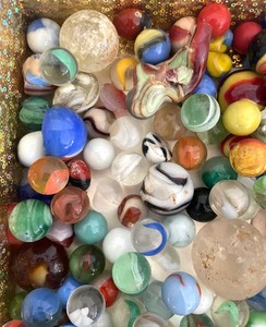 lot 435 image: Collecible Marbles
