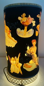lot 438 image: Vintage Econolite Lamp