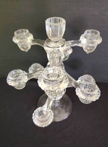 lot 524 image: Lovely Cambridge Multiple Arm Candelabra