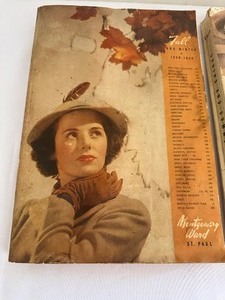 lot 325A image: Vintage Montgomery Wards Catalogues