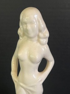 lot 287 image: Vintage Lady Floral Frog Figurine