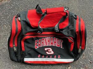 lot 84 image: Vintage NASCAR Dale Earnhardt Duffle Bag