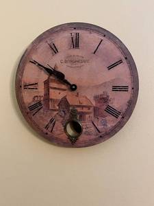 lot 203 image: Italian Themed Wall Clock