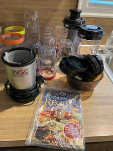lot 263 image: Magic Bullet Blender and Accessories