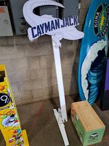 lot 766 image: Cayman Jack Sign