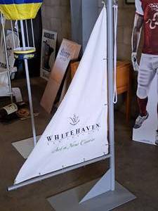 lot 777 image: Whitehaven New Zealand - Set a New Course Boat Sail theme Display Stand