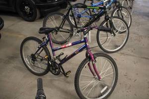 lot 815 image: Magna 20 Girls Trail Bike 18 Blue Frame