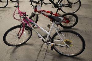 lot 820 image: Magna 20 Womens Trail Bike 19 PinkWhite Frame