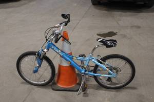 lot 830 image: Trek 16 Boys Trail Bike 10 Blue Frame