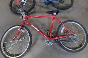 lot 838 image: Panasonic 22 Mens Trail Bike 20 Red Frame
