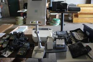 lot 505 image: Fellowes Paper Stand, Rolodex, LaptopMonitor Stand