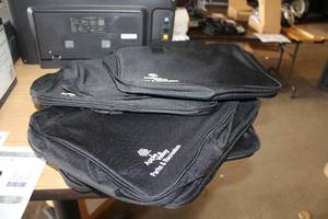 lot 541 image: Lot of (6) Apple Valley Parks & Recreation Canvas Bags