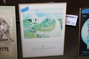 lot 857 image: Wall Art - Trees Our Prairie Companion - Arbor Month May 1987 , Framed