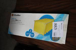 lot 883 image: OfficeMax Hanging File Frame 4-pack
