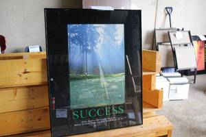 lot 868 image: Poster - Success , Framed